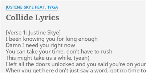 lyrics collide|collide full lyrics.